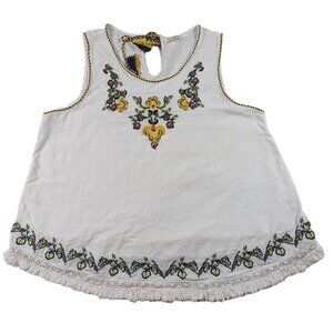 Max Studio Embroidered Swing Tank Size XL